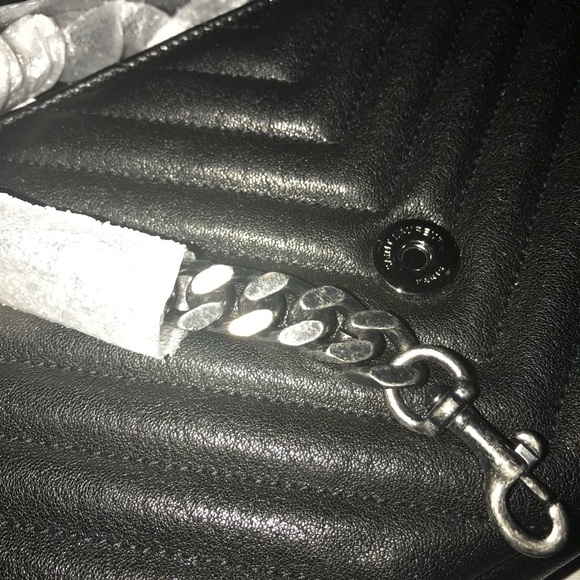 ✨YSL MEDIUM COLLEGE LEATHER QUILTED BAG✨ - Picture 6 of 7